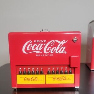 Coca-Cola Red and White Musical Bank
